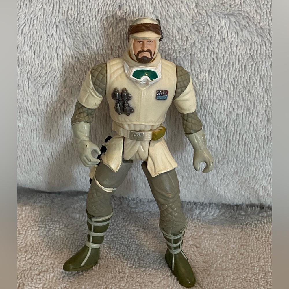 1997 VTG LOOSE Star Wars Hoth Rebel Soldier Figure Kenner No Accessories